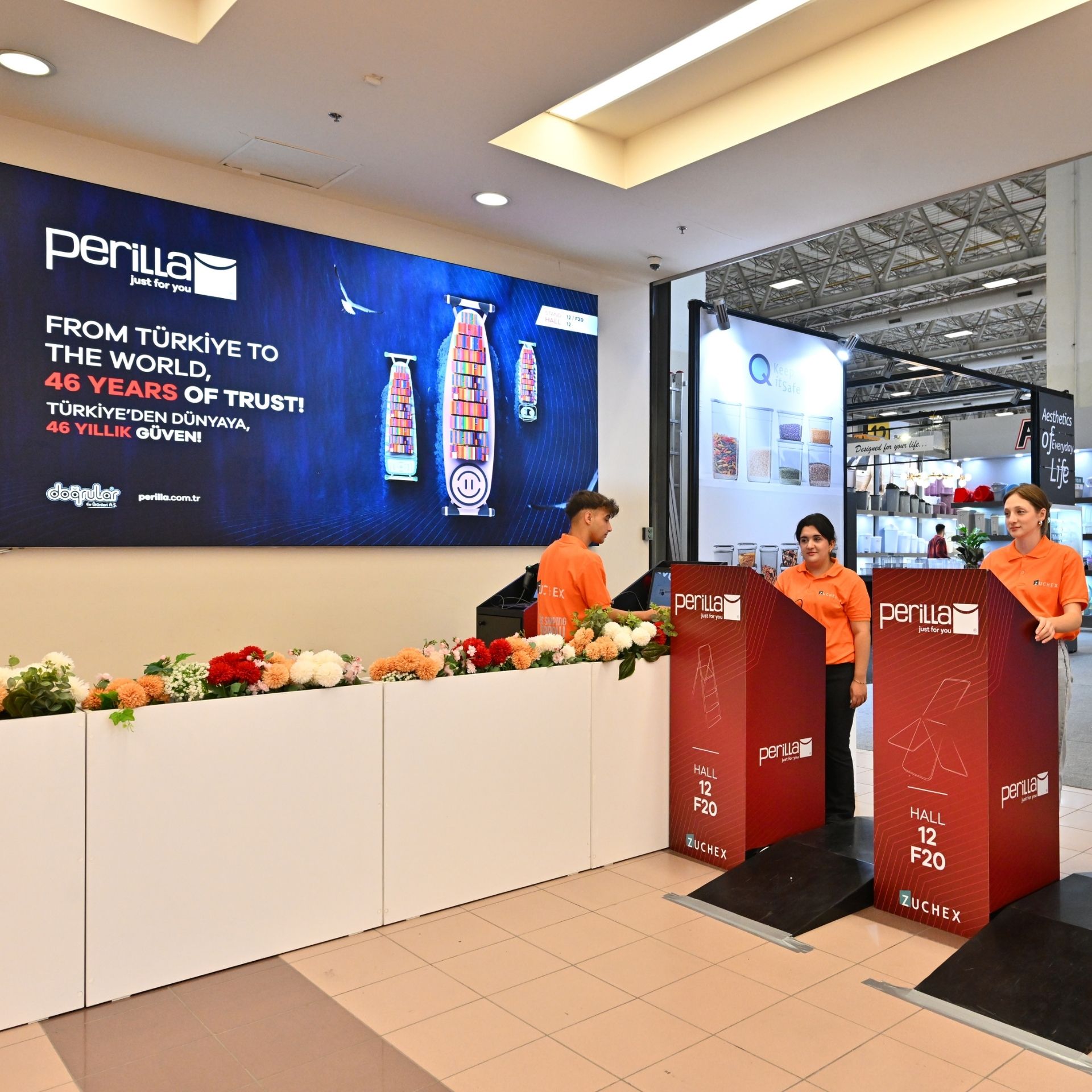  Sponsorship displays of brands that received outdoor sponsorships.