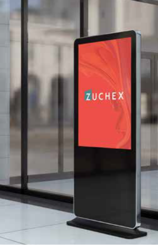 A sample column cladding photo for interior sponsorship opportunities