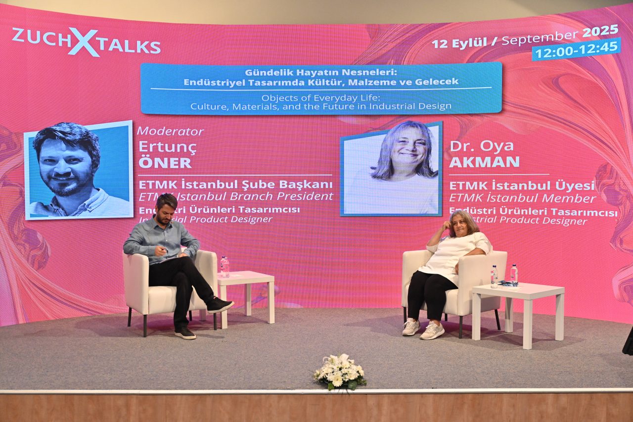 Images of the speakers during the panel