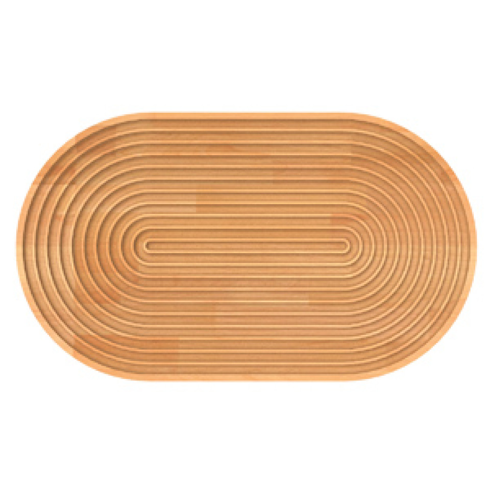 Wooden Boho Plate