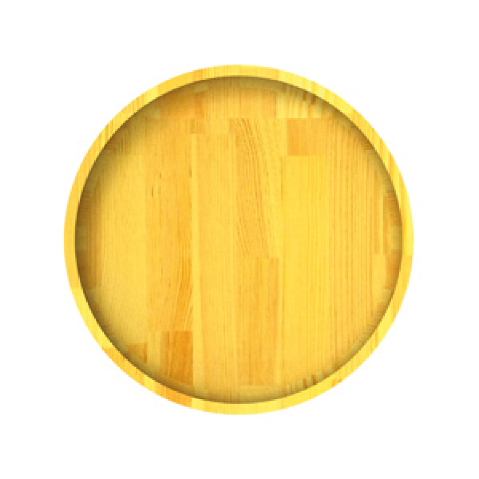 Wooden Plate 16CM