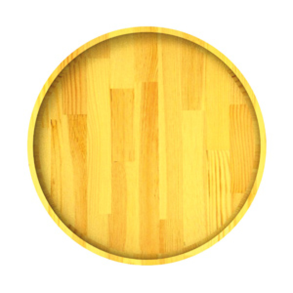 Wooden Plate 21CM
