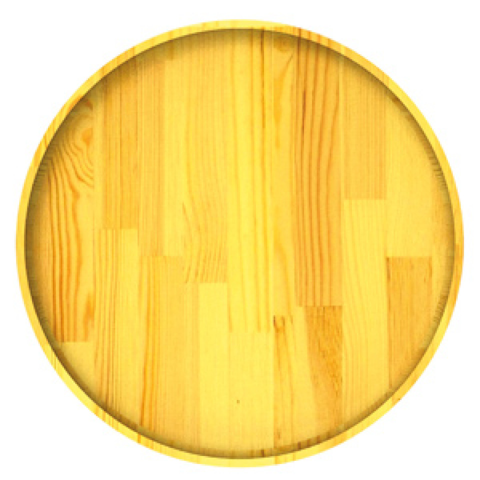 Wooden Plate 26CM