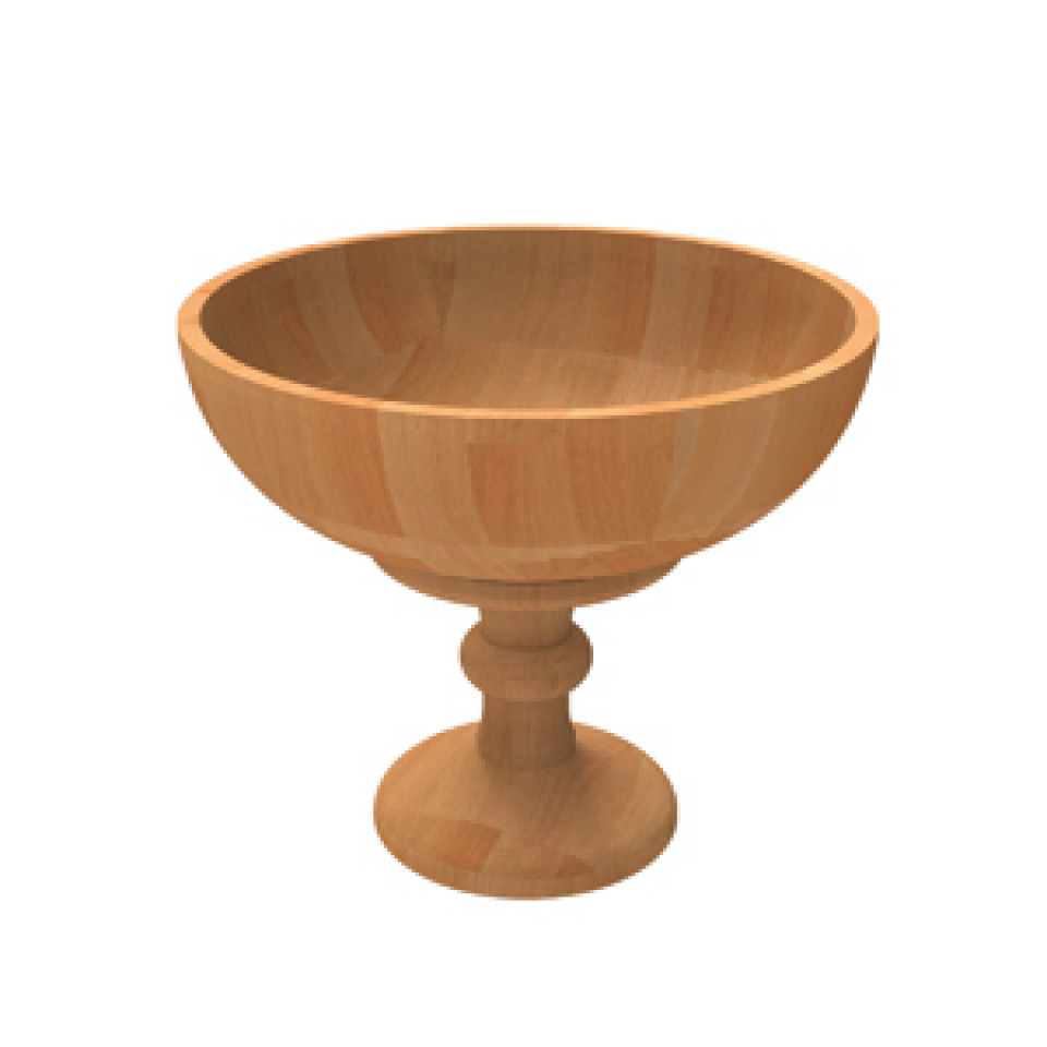 Wooden Bowl 18CM